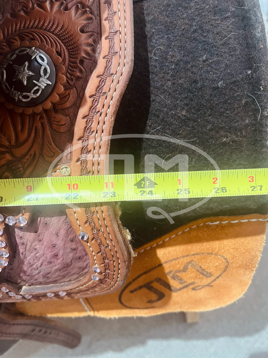 14.5" Tod Slone Barrel Saddle