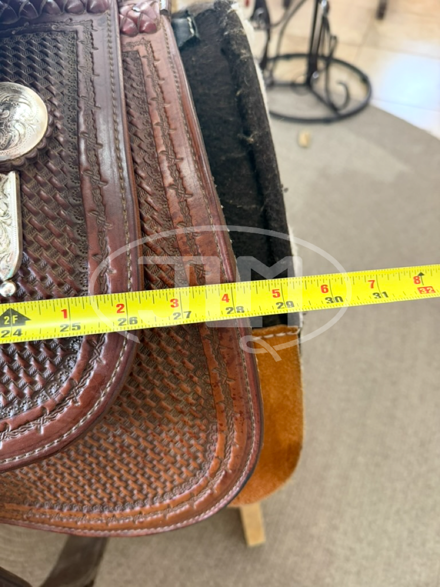 15" Jim Taylor Cowhorse Saddle