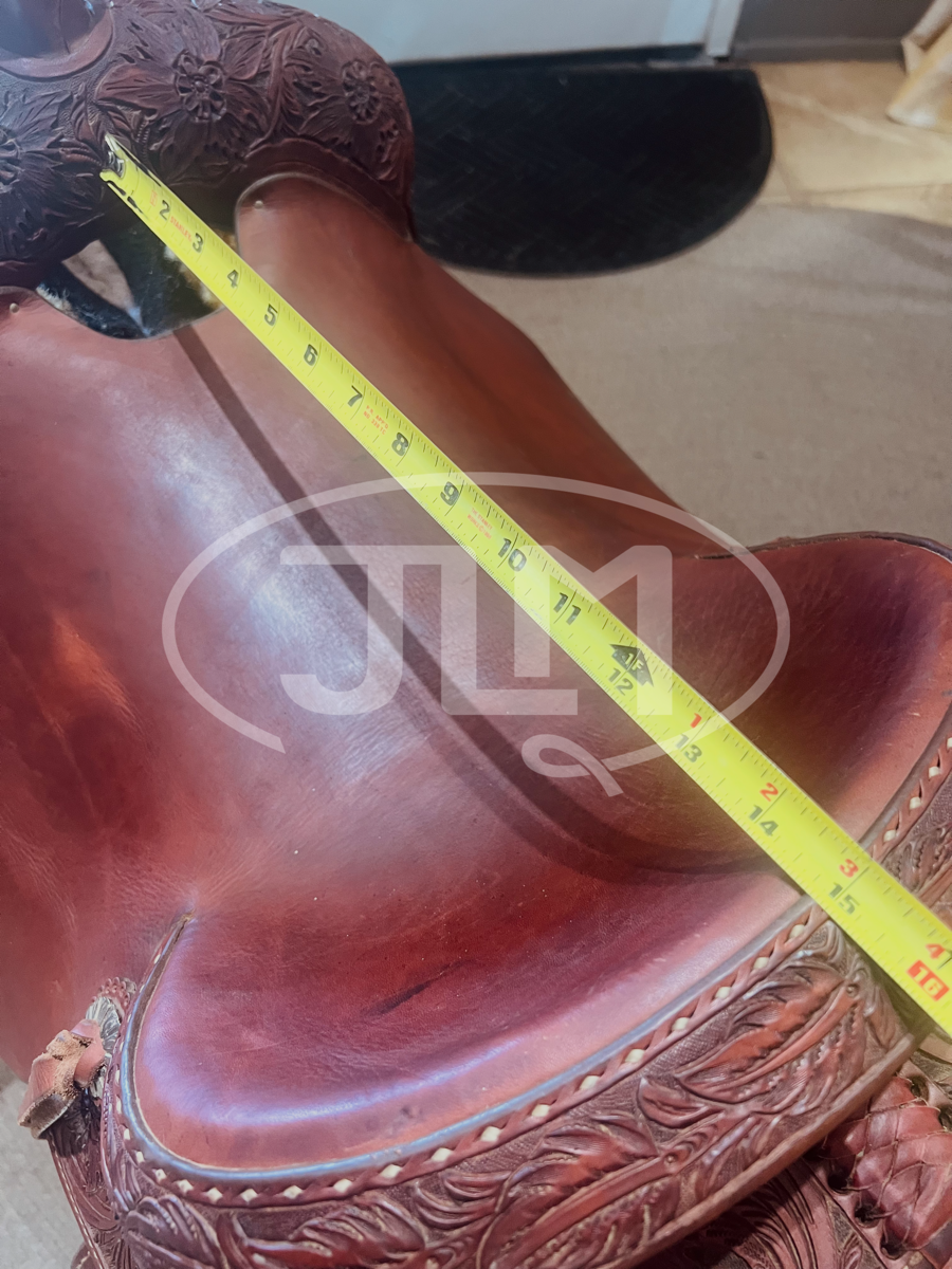 14.5" Stray Dog All Around Breakaway Rope Saddle