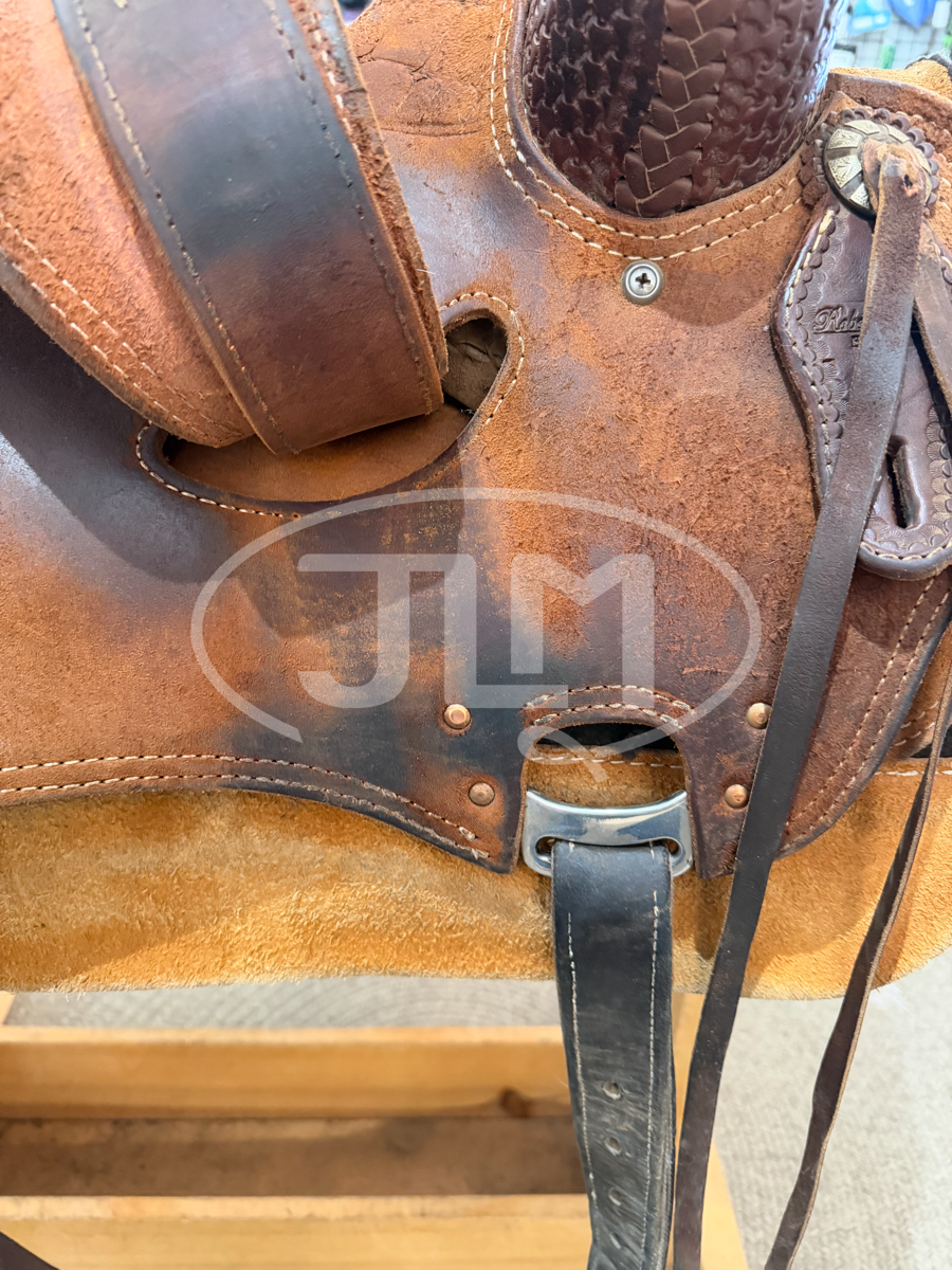 15" Robert Teskey Elite Strip Down Ranch Team Roper Saddle    S1119