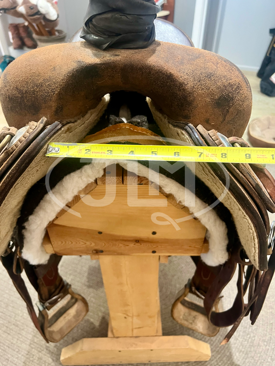 16" Webb's Custom Saddles Team Roping Saddle by Webb Fortenberry