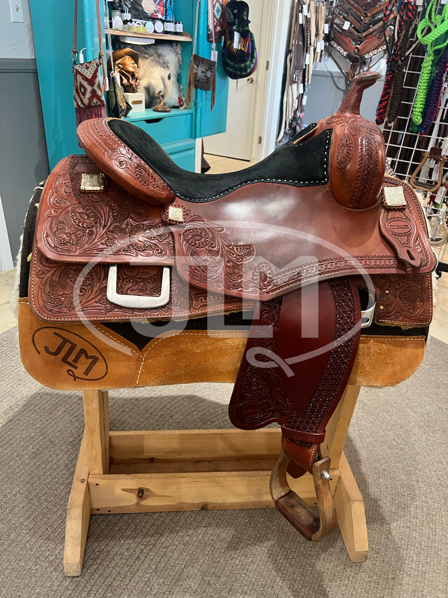 16" Tim Bauer Equine Oasis Reining Saddle