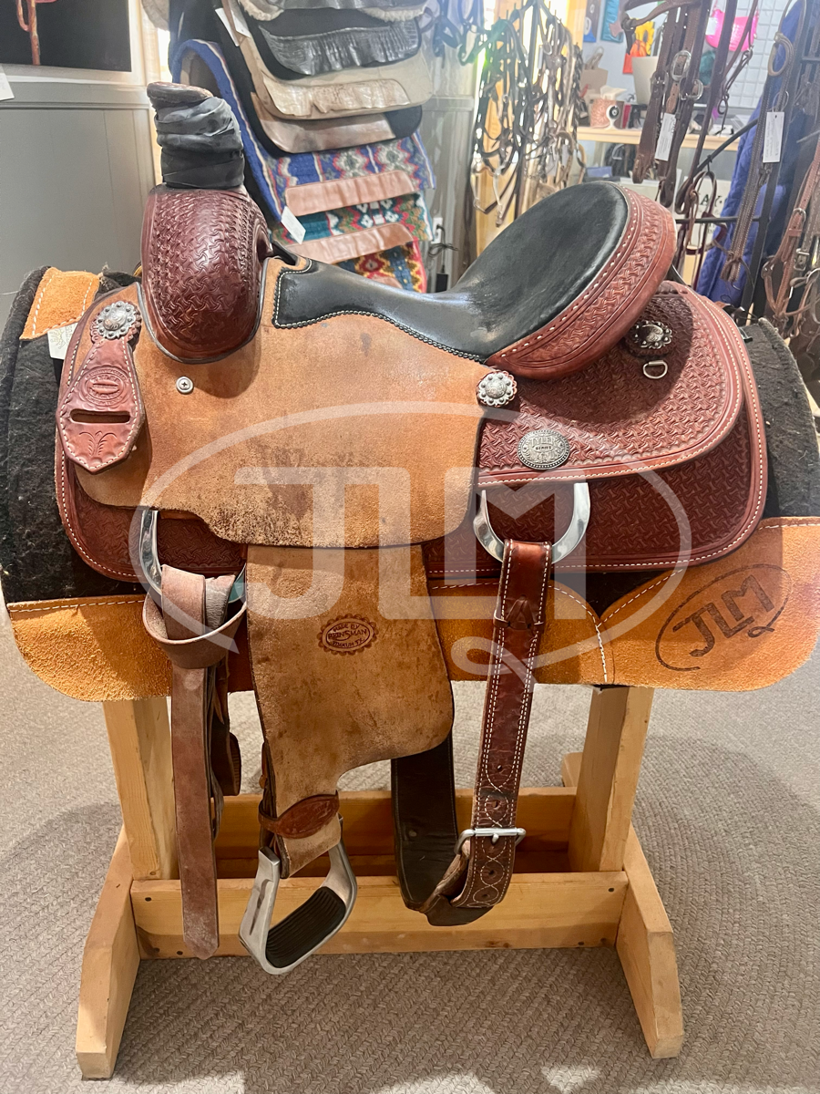 13" Reinsman Tyler Magnus Team Roping Saddle