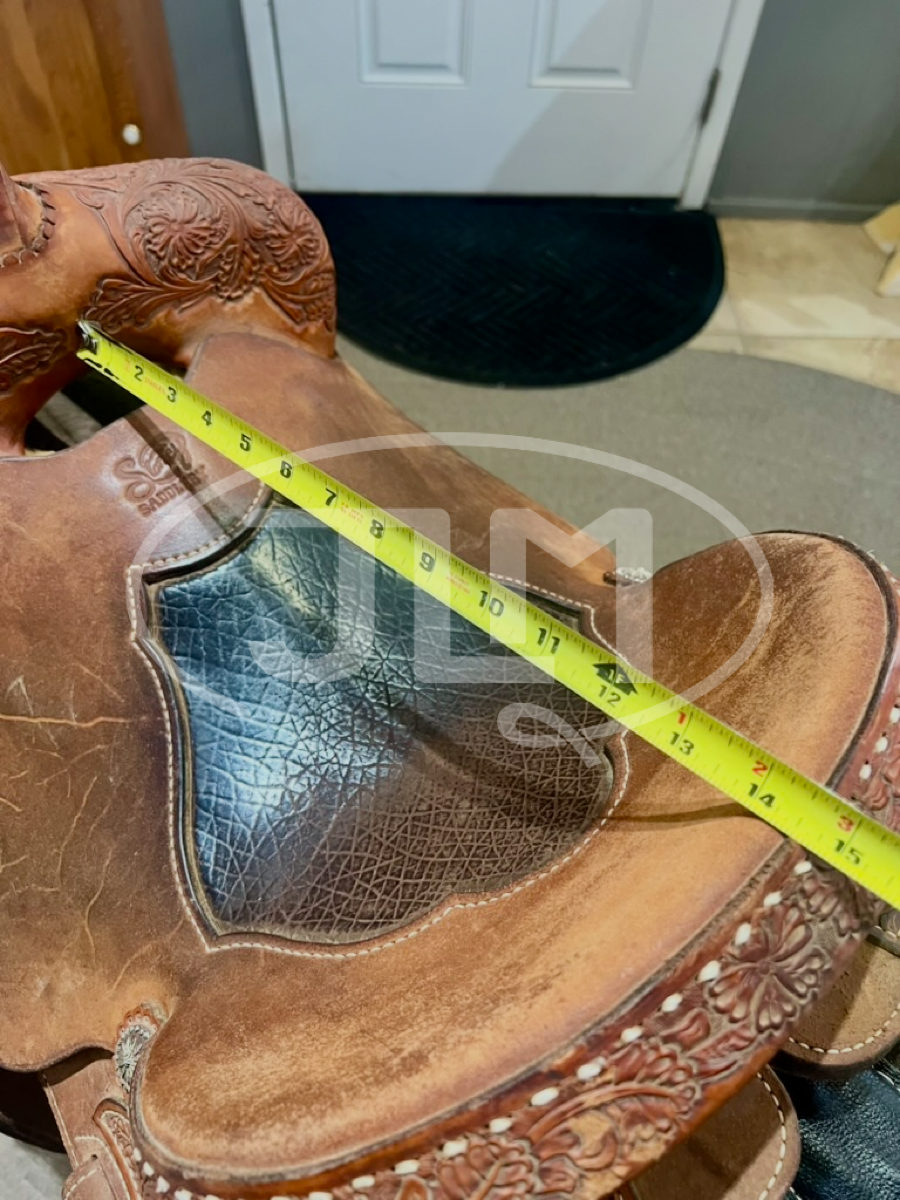 14.5" Stoney Saddlery Barrel Saddle