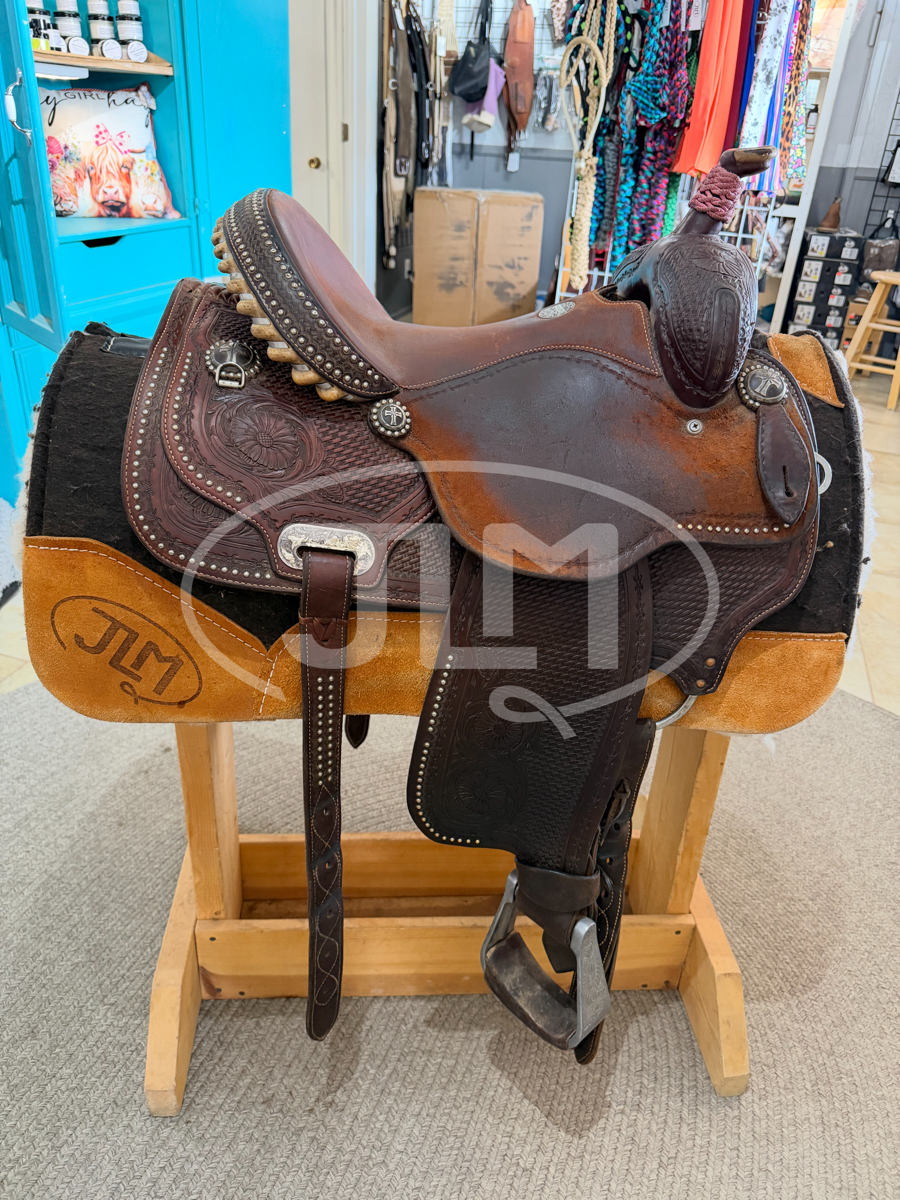 14" Martin Saddlery Barrel Saddle