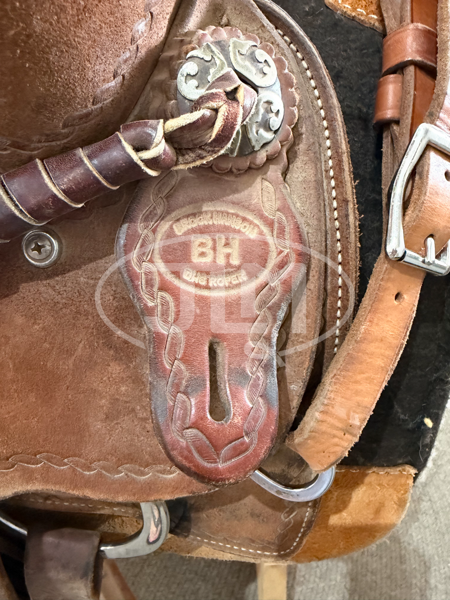 13.25" DHS Brock Hansen Team Roper Saddle