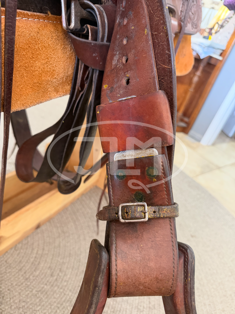 15" Broken Horn Western Saddle     S1113