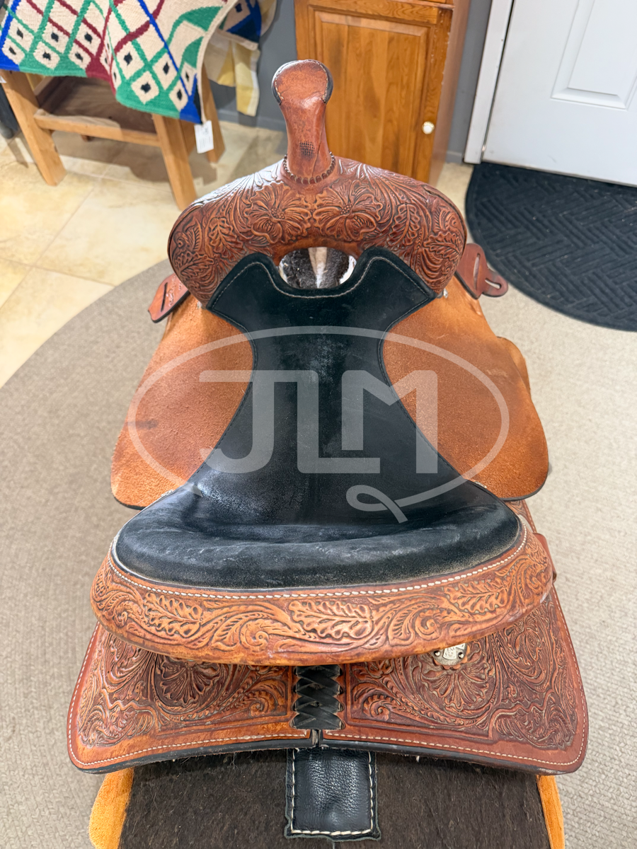 14" Circle Y Saddlery High Horse Proven Barrel Saddle