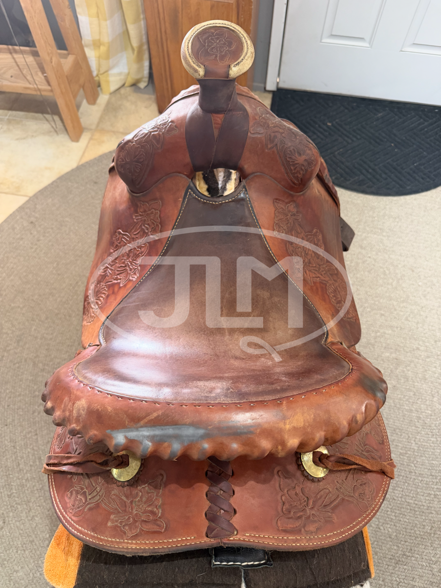 14.5" John Fallis Balanced Ride Ranch Saddle 3447