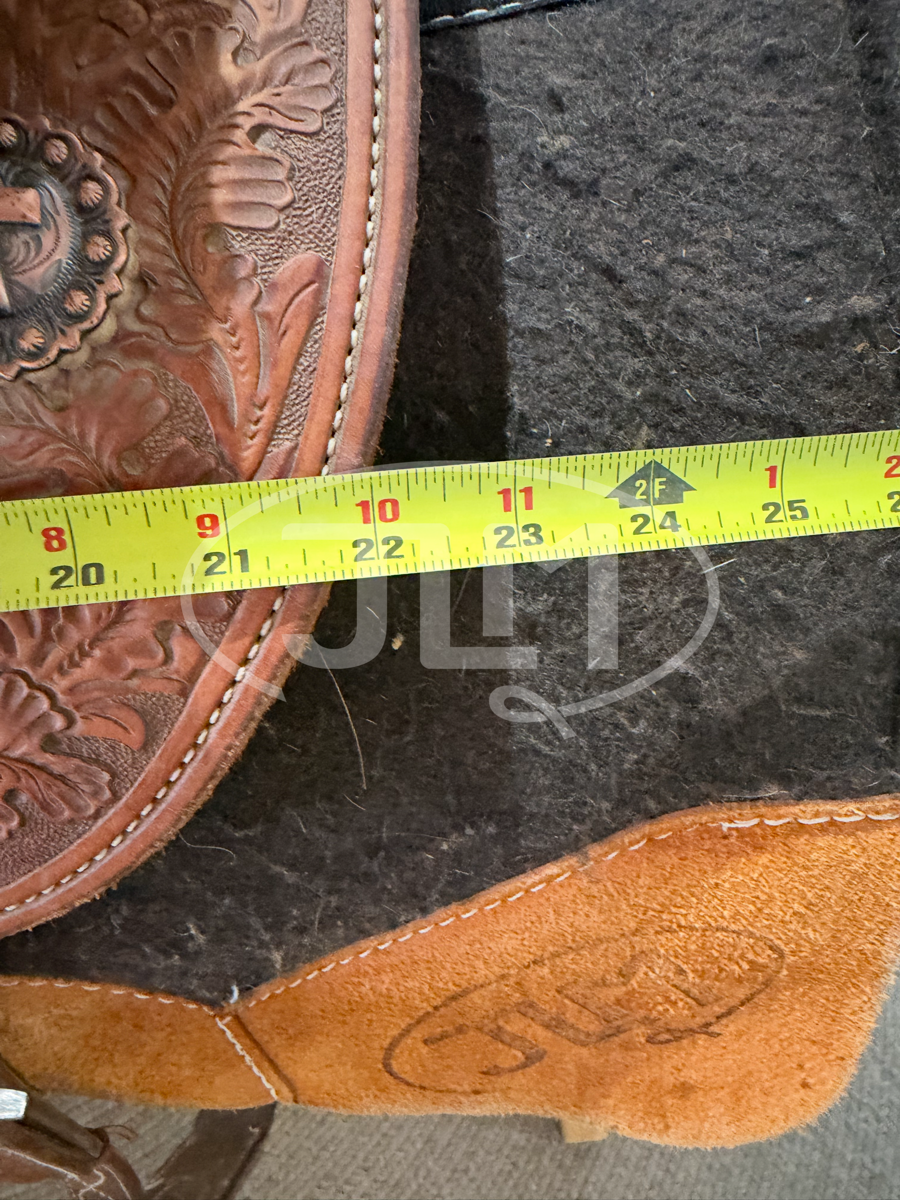 14" Merrill Barrel Saddle by Diamond M Saddlery