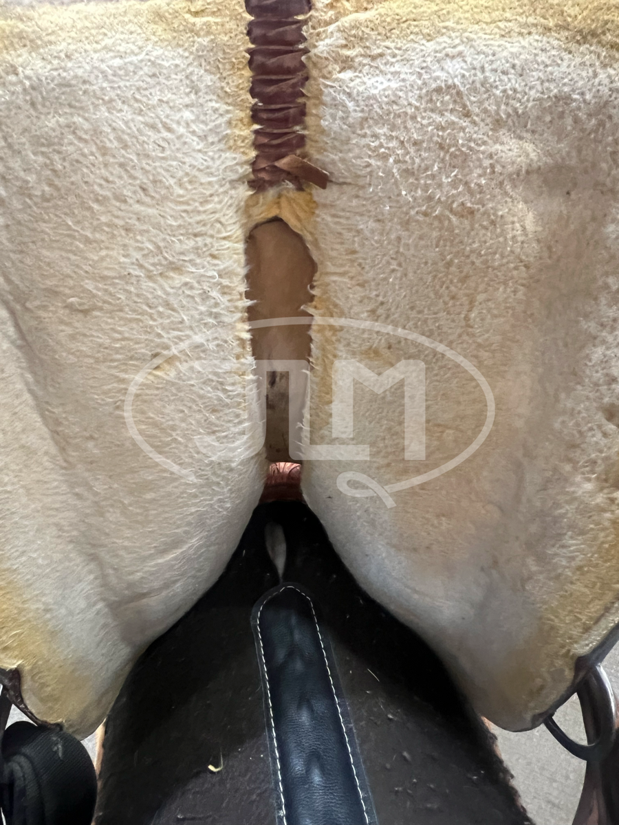 14.5" Circle Y Barrel Saddle