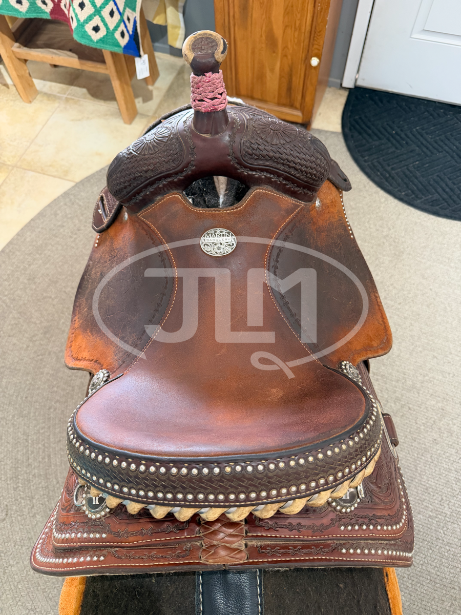 14" Martin Saddlery Barrel Saddle