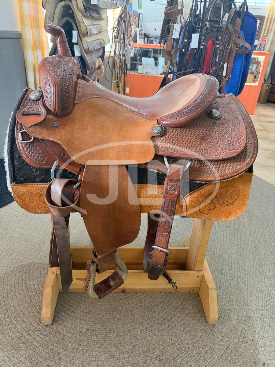 16" JJ Maxwell Cutting Saddle