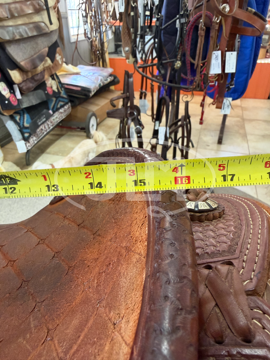 15" Robert Teskey Elite Strip Down Ranch Team Roper Saddle    S1119