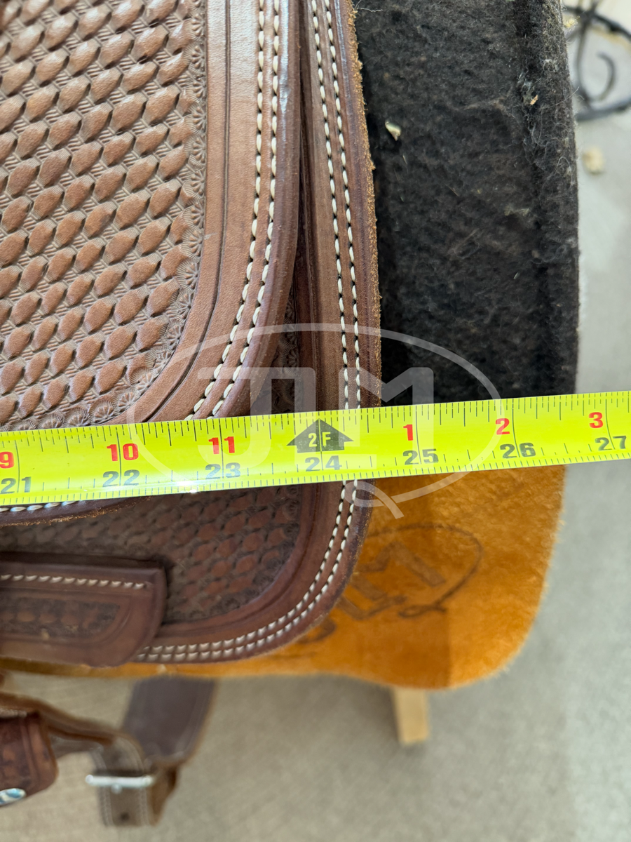 12.5" DHS Team Roping Saddle