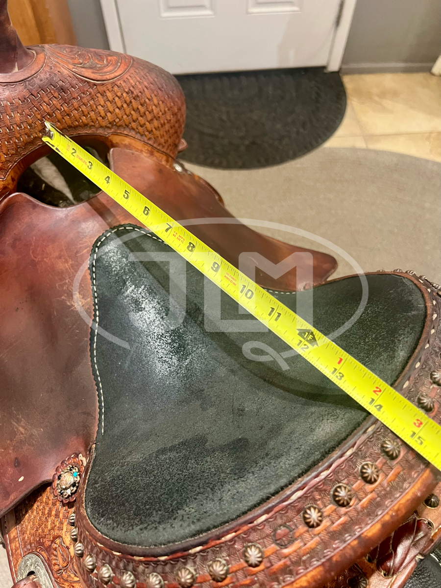 13.5" Cactus Saddlery Marlene McRae Special EFFX Barrel Saddle