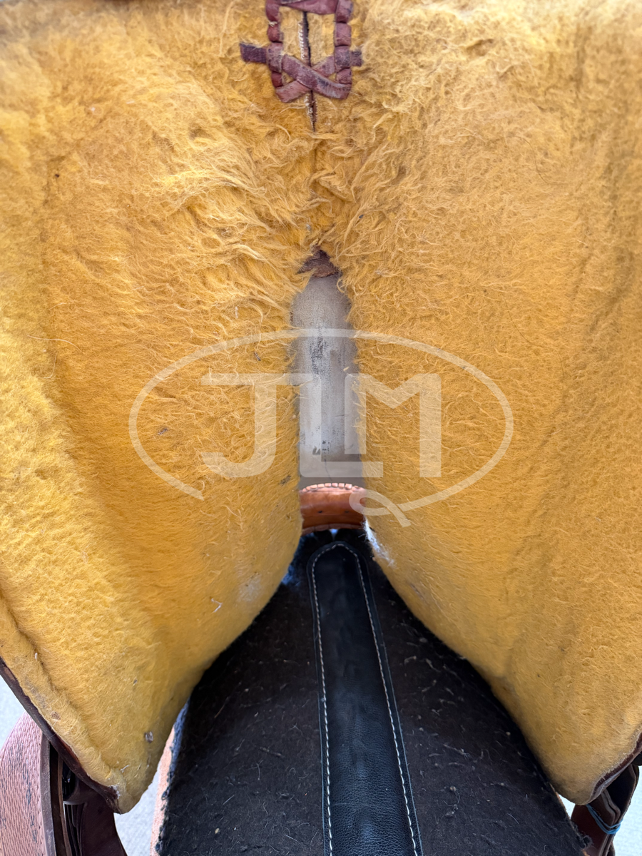 14.5" Corriente Team Roping Saddle    S1121