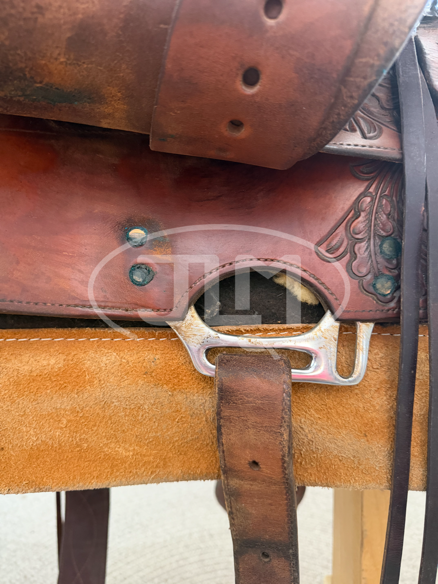 15" Broken Horn Western Saddle     S1113