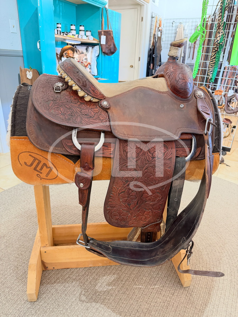 14" Dale Martin Calf Roping Saddle