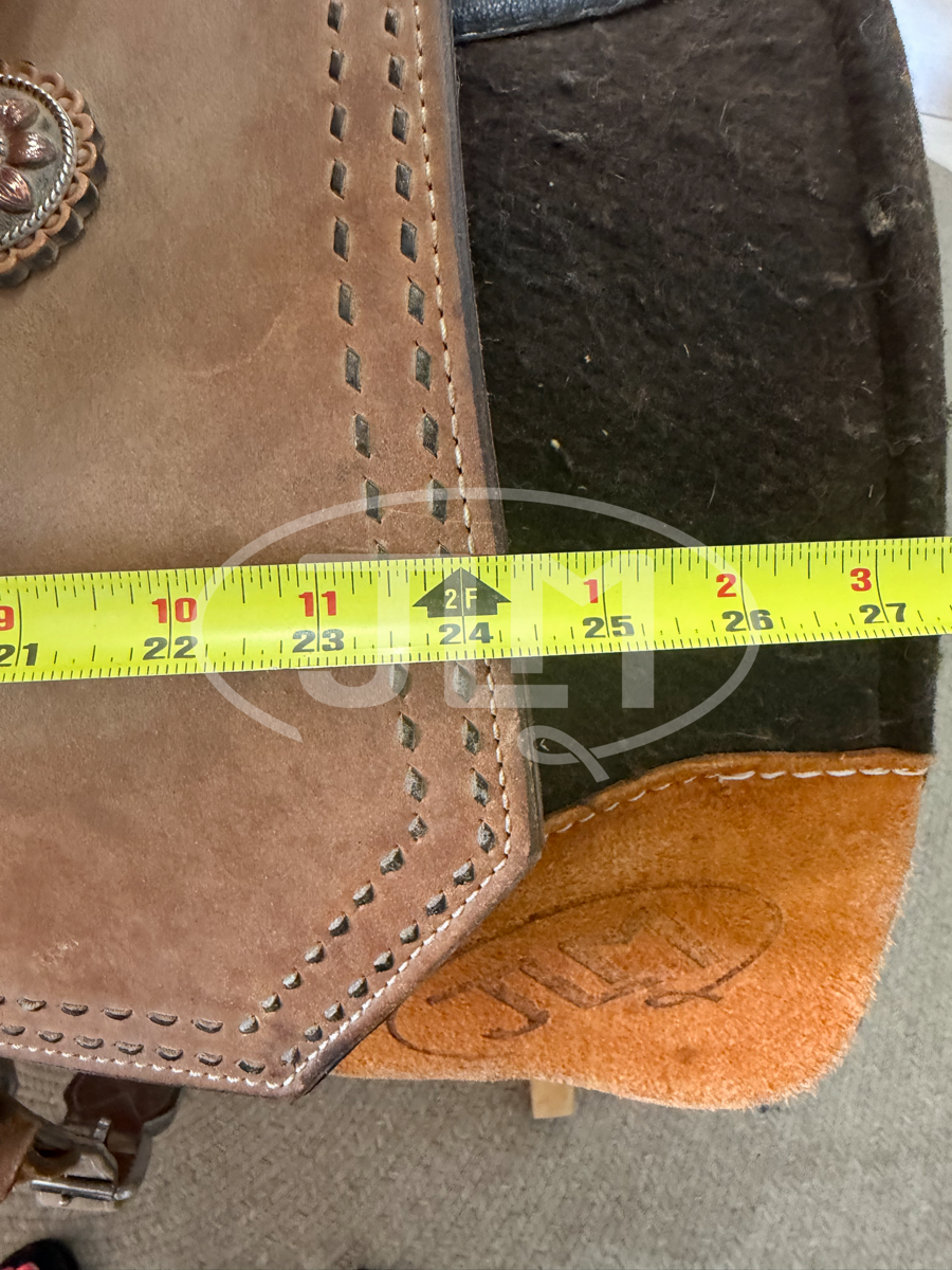 14" Usher Branded Barrel Saddle