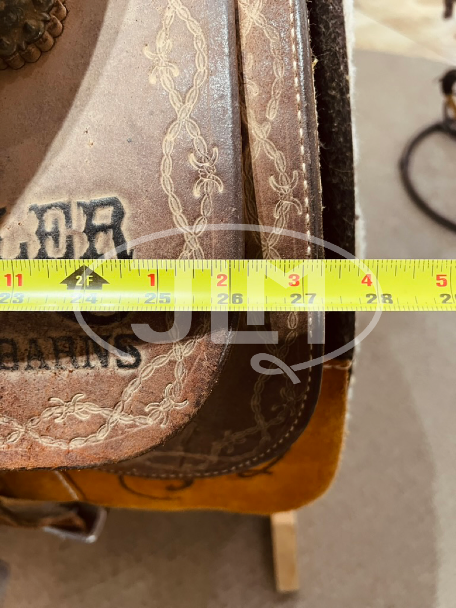 15" Running P Team Roping Saddle