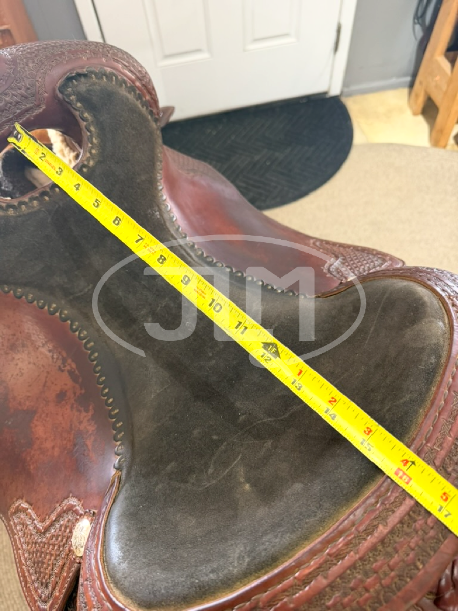 15" Jim Taylor Cowhorse Saddle