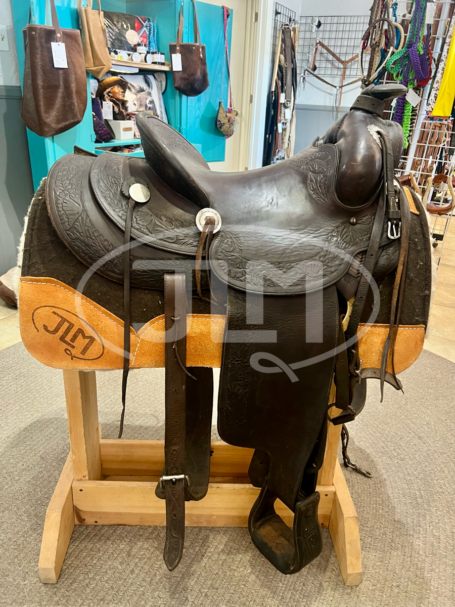 Vintage Olsen Nolte Western Ranch Saddle