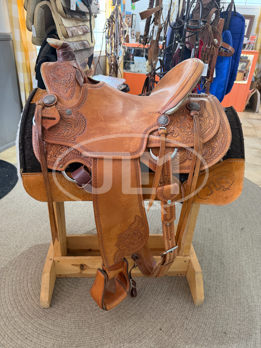 15" Nation Saddlery BJ Nation Ranch Roping Saddle    S1115