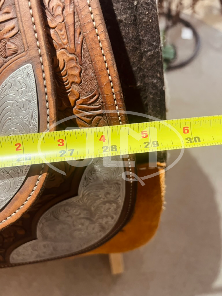 15.5" Bob's Custom Reining Saddle