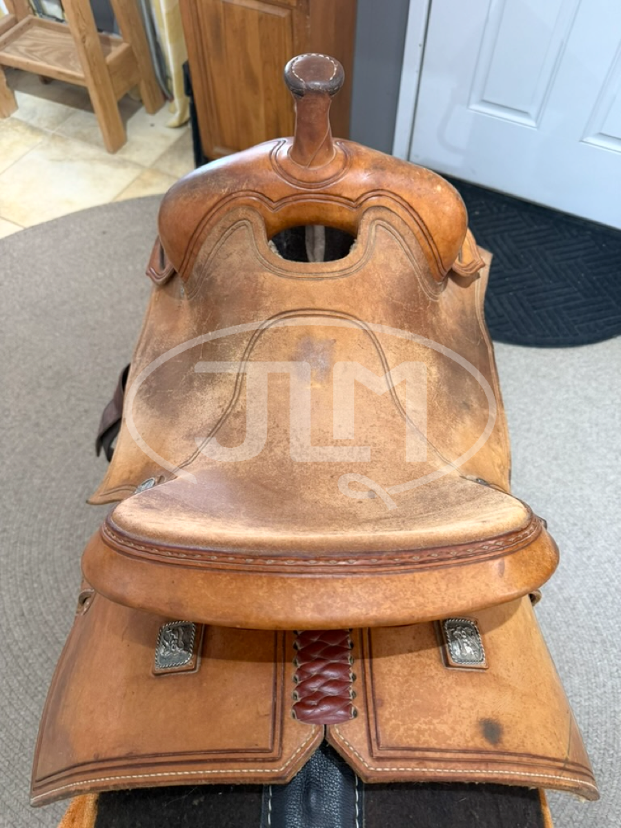 13.5" Flat Creek Barrel Saddle