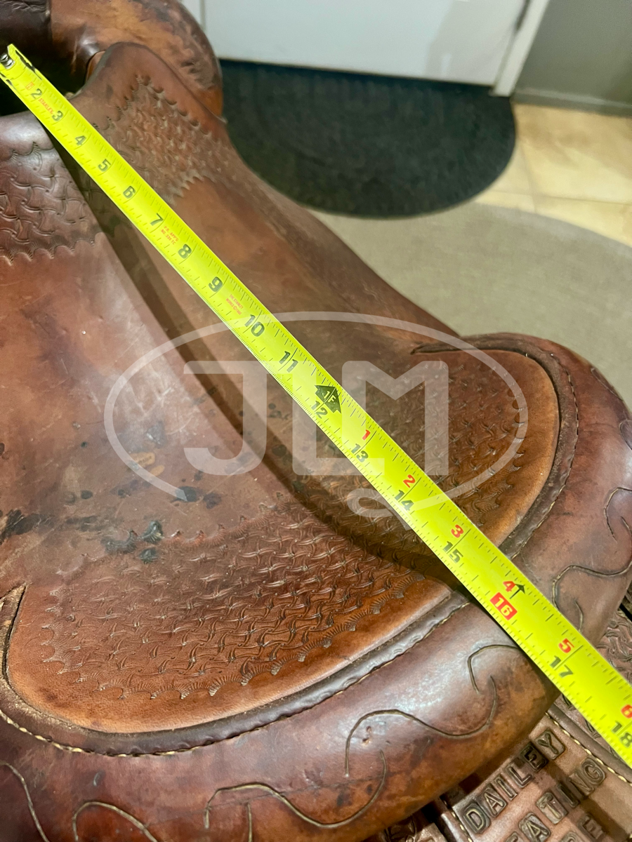 15.5" Mel Dailey Ranch Saddle