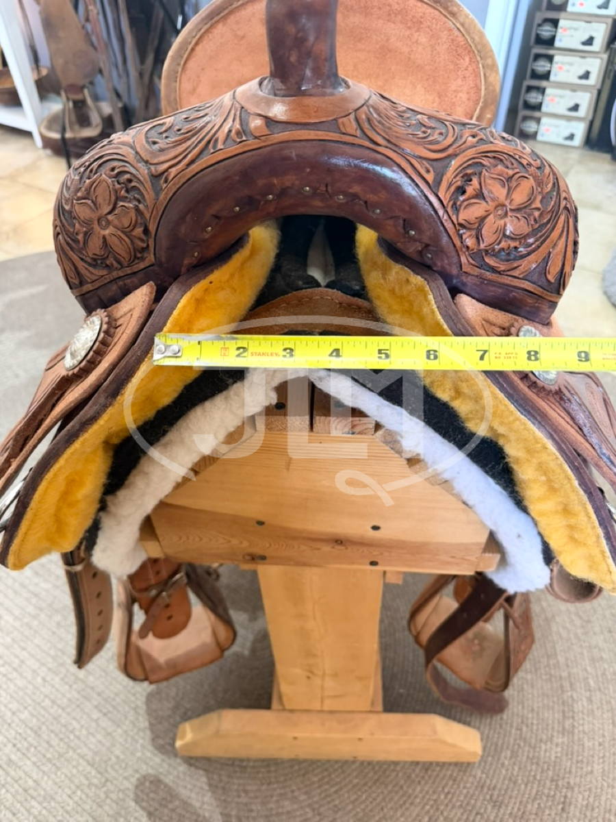 14.5" Corriente Team Roping Saddle