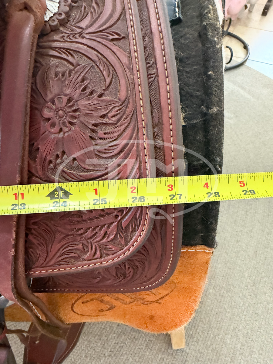 15" Stray Dog All Around Breakaway Rope Saddle