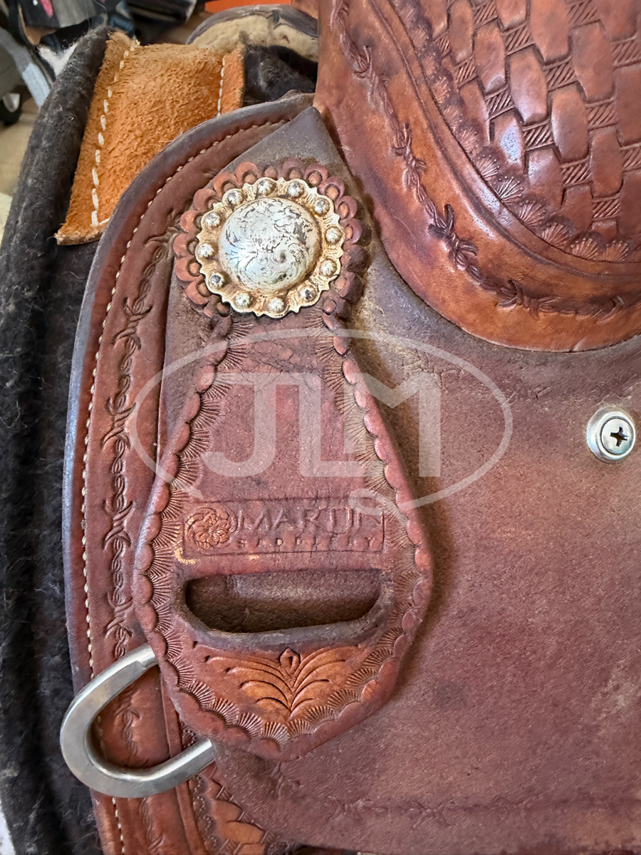 15" Martin Saddlery Team Roper Saddle    S1118