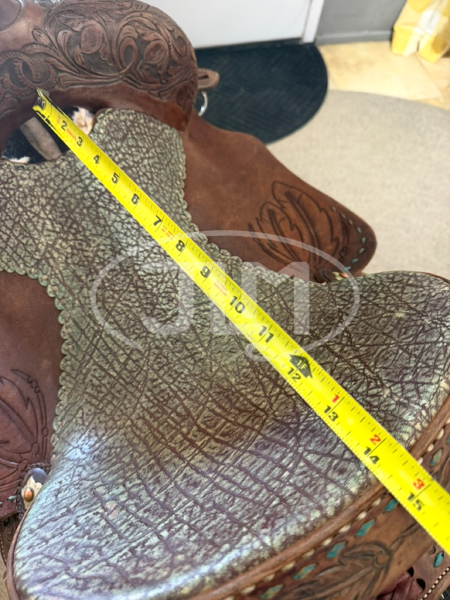 14" Jeff Smith Mary Walker Barrel Saddle