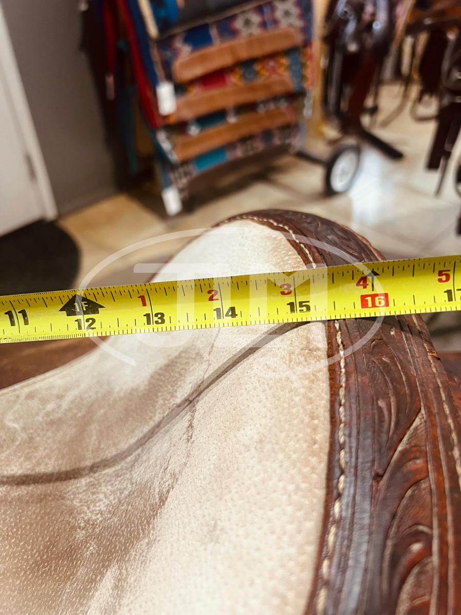 15" Dale Chavez Team Roping Saddle