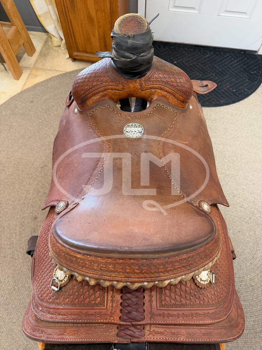 15" Martin Saddlery Team Roper Saddle    S1118
