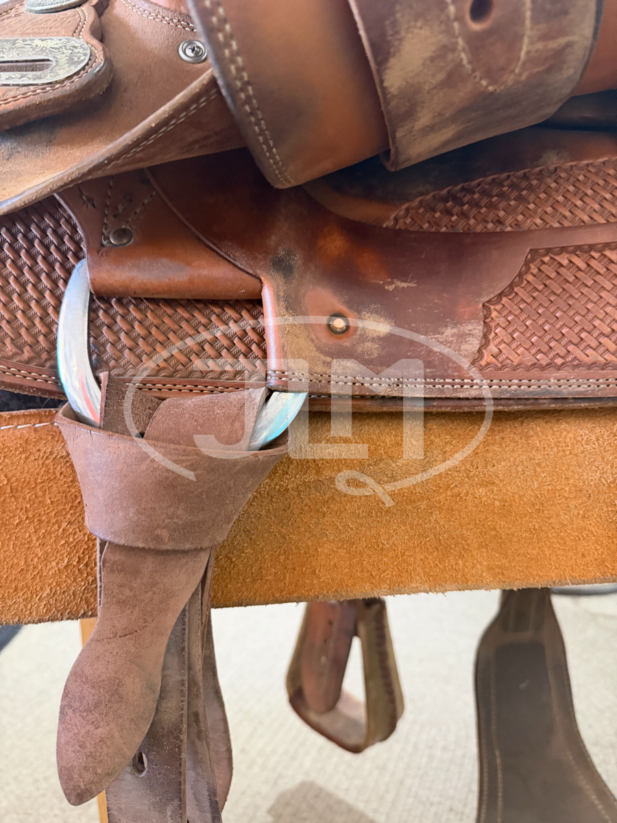 14.5" ROPRO Upfront Custom Team Roping Saddle