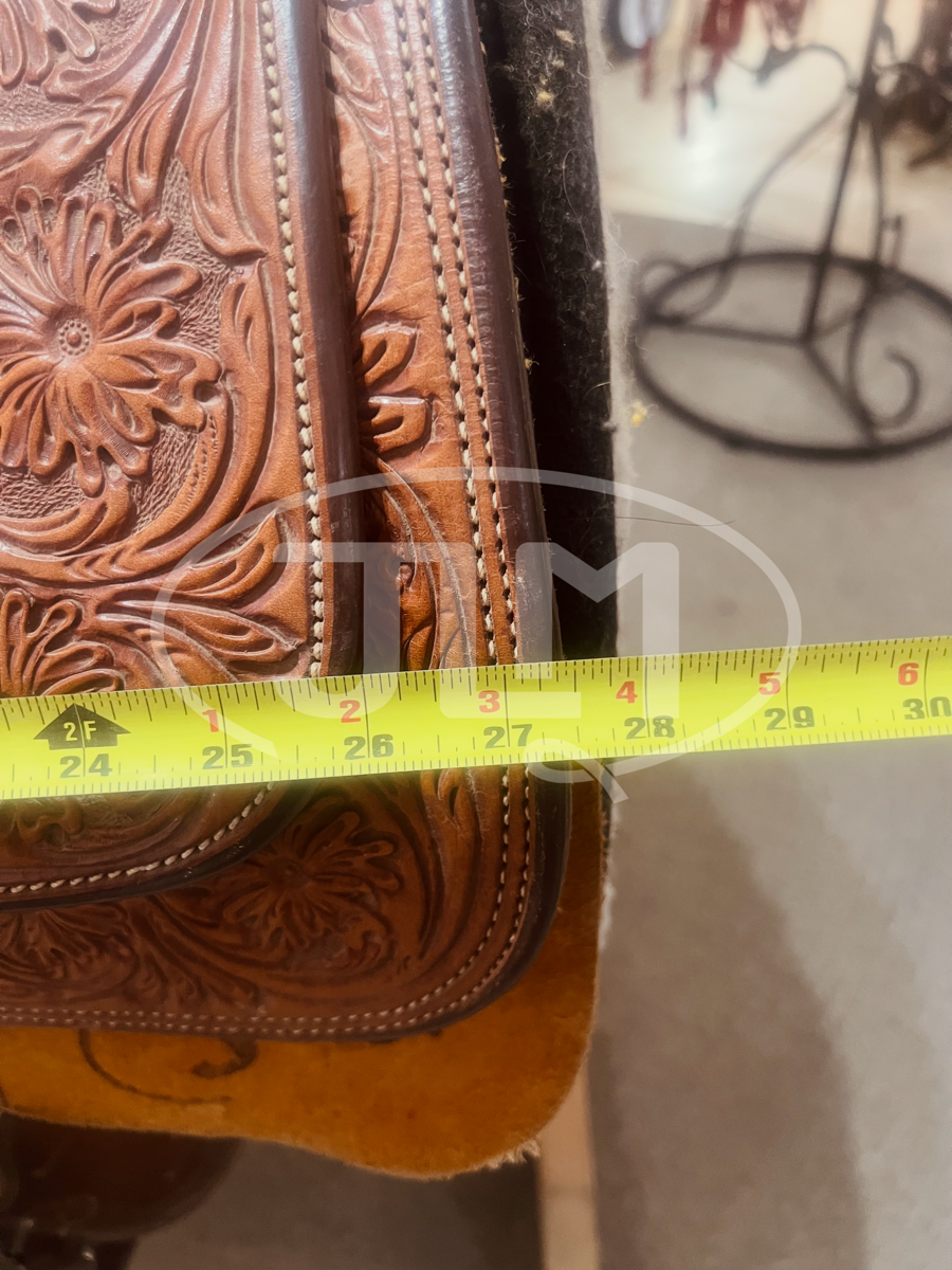 14" Tomahawk Saddlery Team Roping Saddle