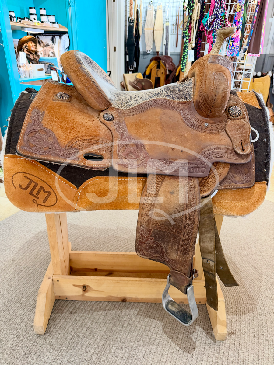 14" Circle Y Marlene McRae Flex Tree Special EFFX Barrel Saddle