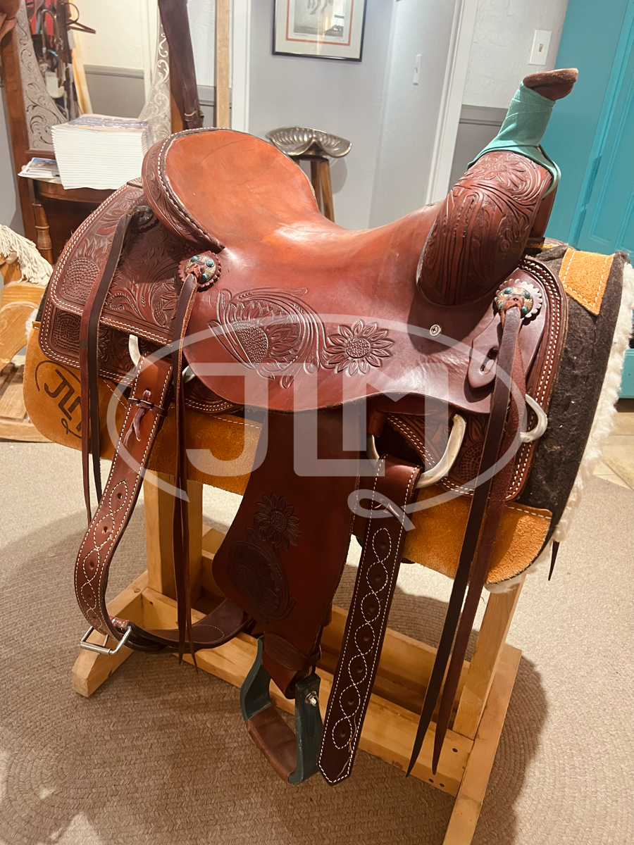 15" Robert Teskey Ranch Cutter Saddle