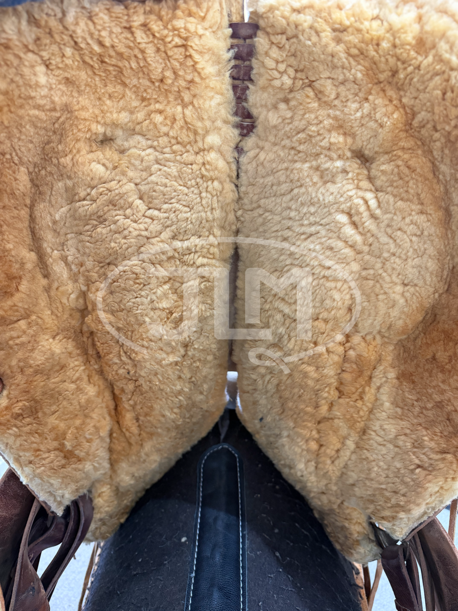 15" Tom's Saddle Shop Custom Ranch Roper Saddle