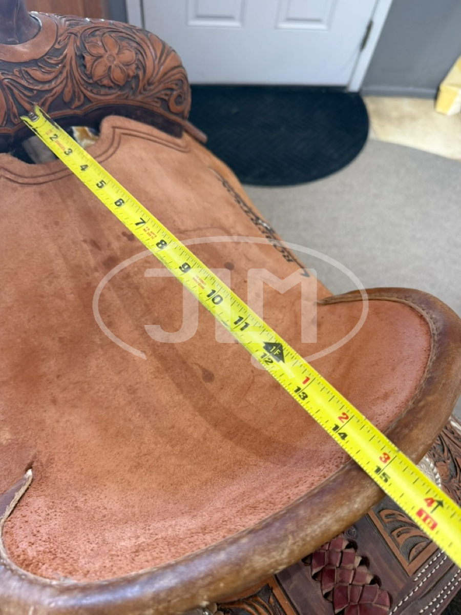 14.5" Corriente Team Roping Saddle