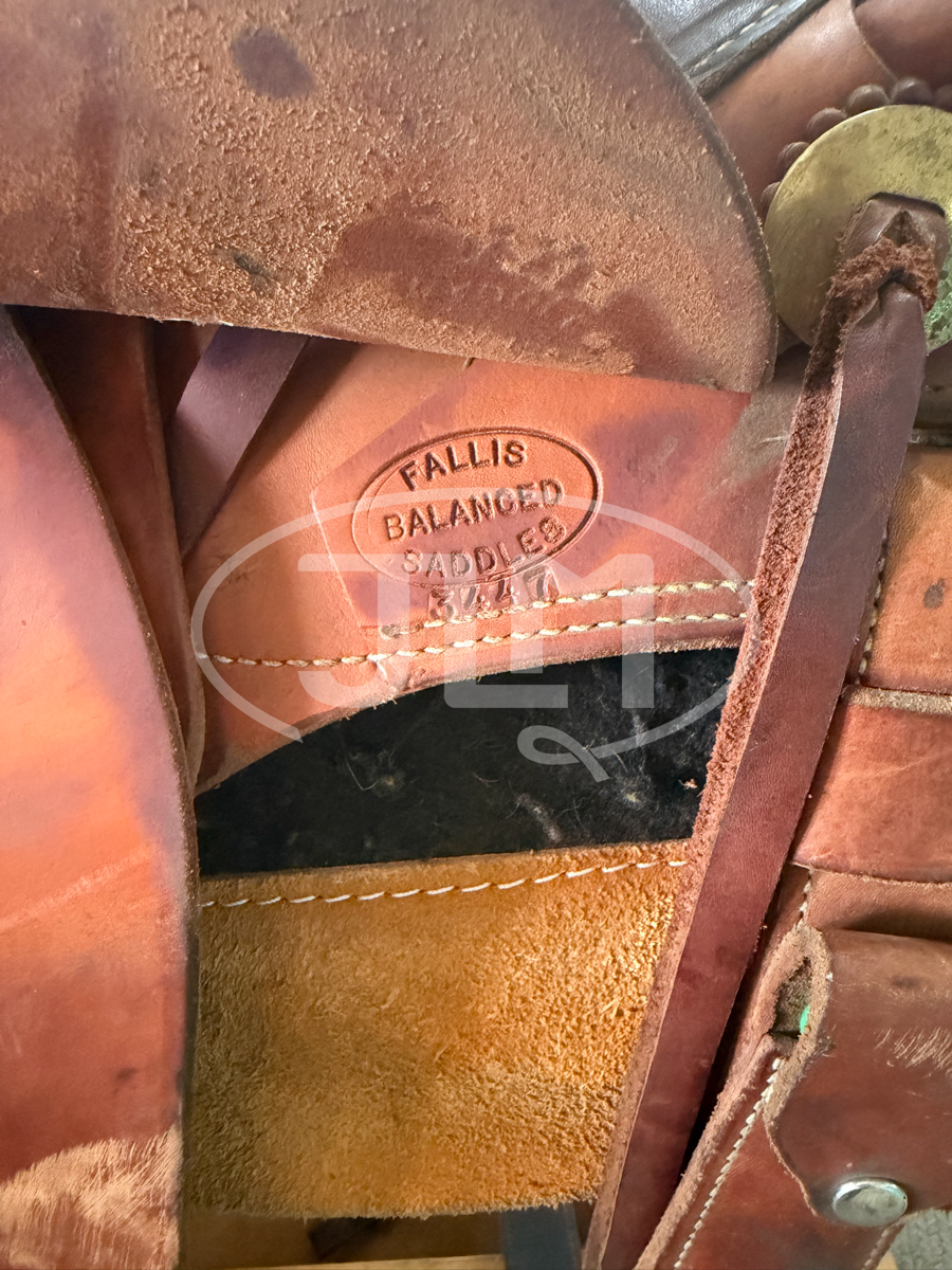 14.5" John Fallis Balanced Ride Ranch Saddle 3447