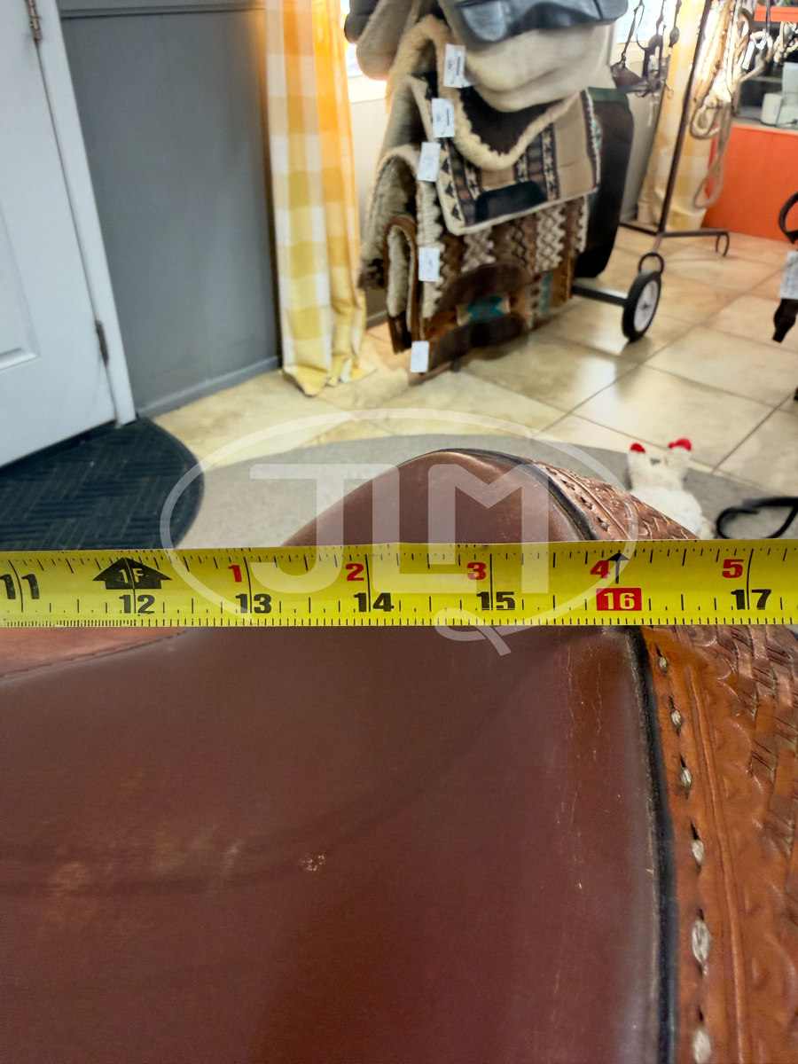 15.5" Crates Saddlery 2170-4 Classic Trail Saddle