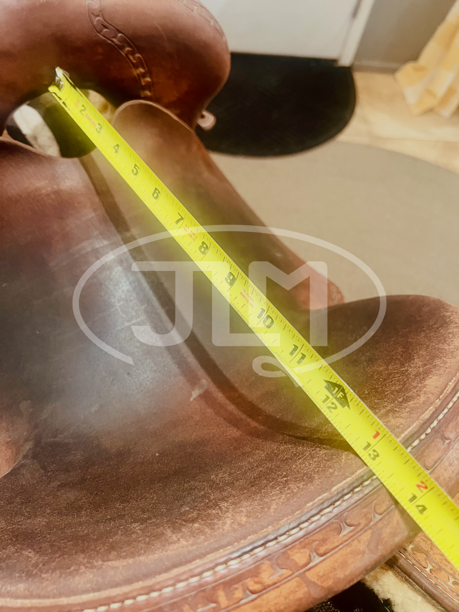 13.5" Burns Saddlery 20 MD Barrel Saddle