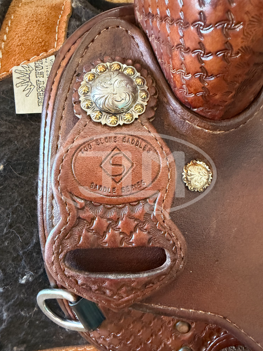 14.5" Tod Slone Diamond S Barrel Saddle