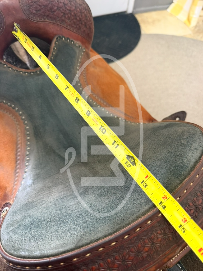 14" Martin Saddlery Crown C Barrel Saddle