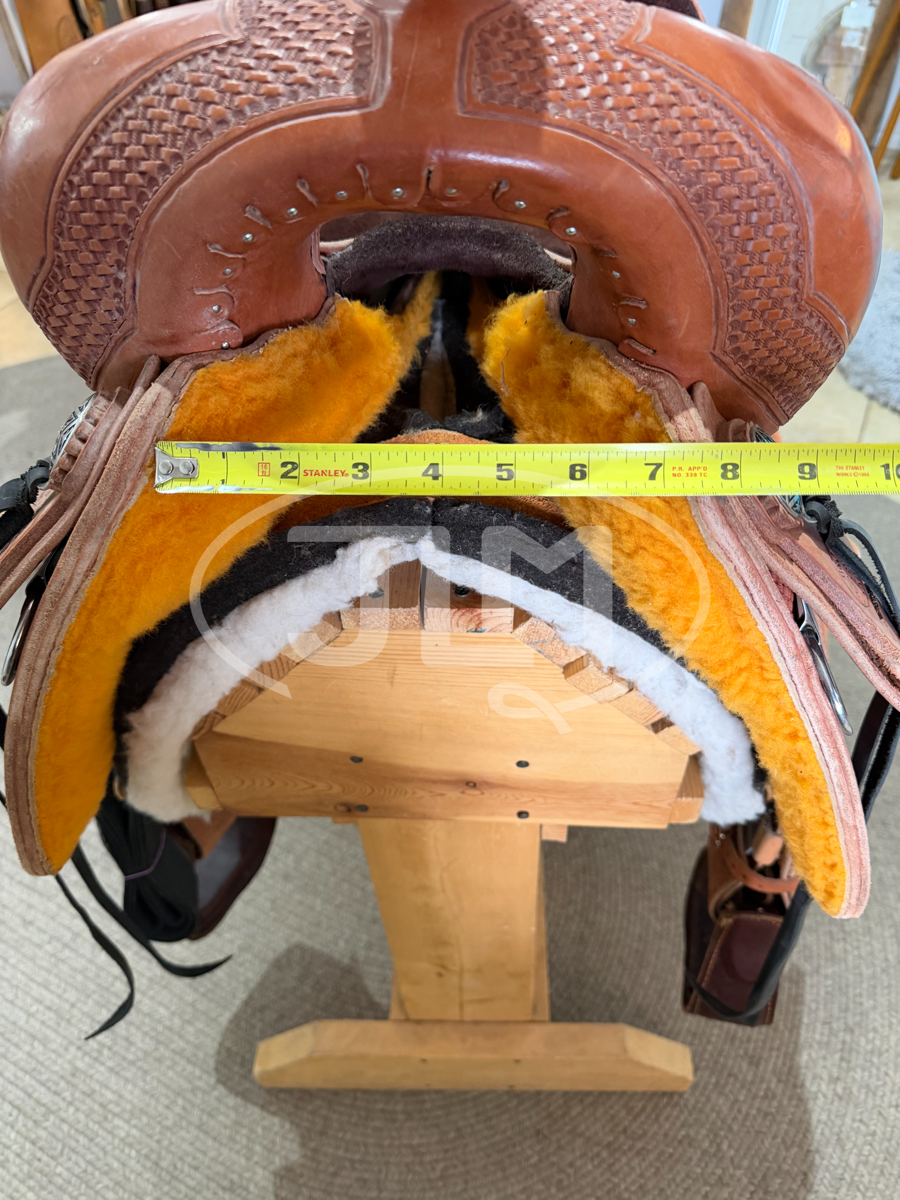 16" Len Brown The Mork Cutter Saddle