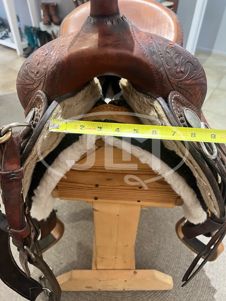 15" Crates Saddlery Mike Beers Team Roping Saddle